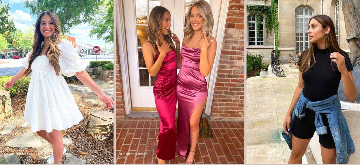 pink dress sorority recruitment addiewhite on LTK