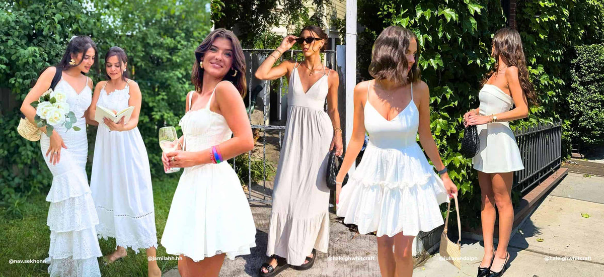White SundressesThe Must-Have Dress List for 2025 | Windsor White SundressesThe Must-Have Dress List for 2025 | Windsor