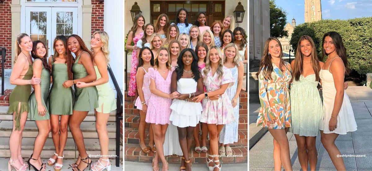 16 Sorority Rush Dresses for Open House to Preference Round | Windsor 16 Sorority Rush Dresses for Open House to Preference Round | Windsor