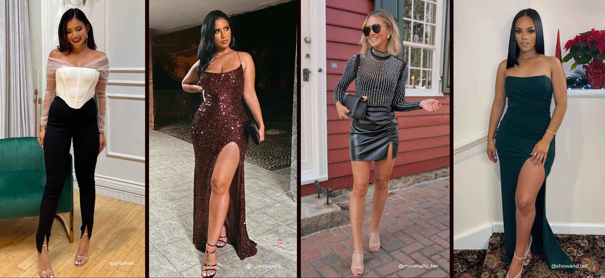 wife dressed to party Outfit arrivals at the Mob Wife themed Holiday Party. Ladies brought the fur, leopard, diamonds, and sass! Perhaps our best theme yet. #mobwifeaesthetic #girlgroup #winterfashiontrends