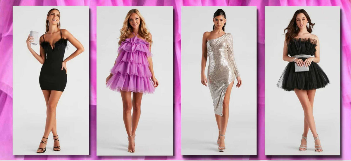 shop unique cocktail dresses Classy Cocktail Dresses,Dark Navy Cocktail Dress,Unique Cocktail Dress,CD00026, US14 / Pink