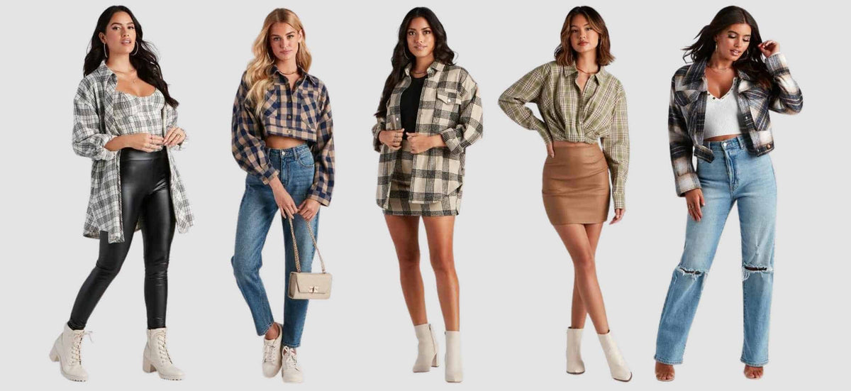 10 Ways to Wear a Flannel Shirt This Fall - Straight A Style