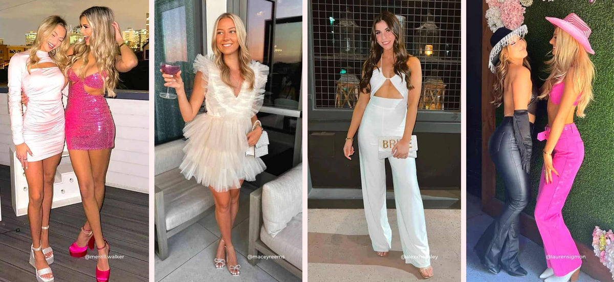 Bachelorette Outfit Ideas for the Bride and Guests | Windsor Bachelorette Outfit Ideas for the Bride and Guests | Windsor