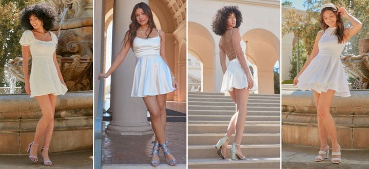 18 White Graduation Dresses for Summer | Windsor 18 White Graduation Dresses for Summer | Windsor