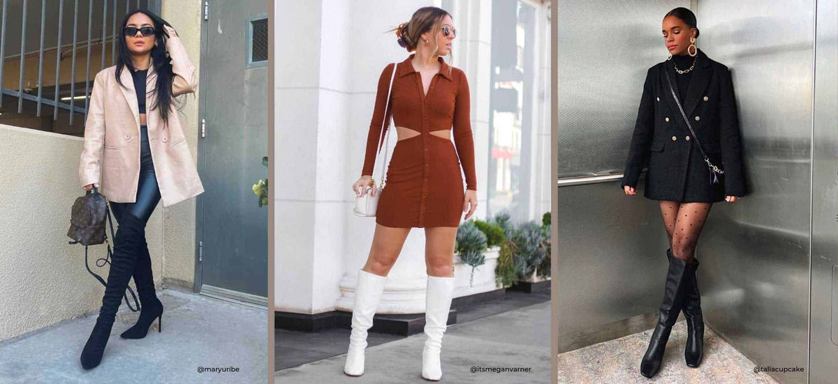 17 Thigh-High Boots Outfit Ideas, How to Wear Thigh-High Boots