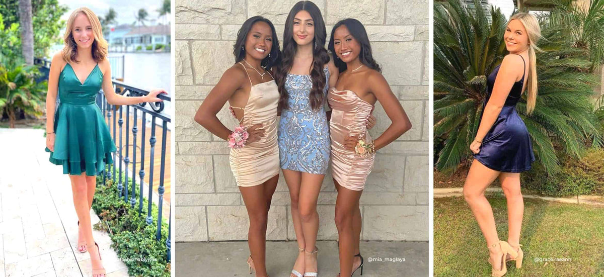 Flowy vs. Fitted Homecoming Dresses | Windsor Flowy vs. Fitted Homecoming Dresses | Windsor