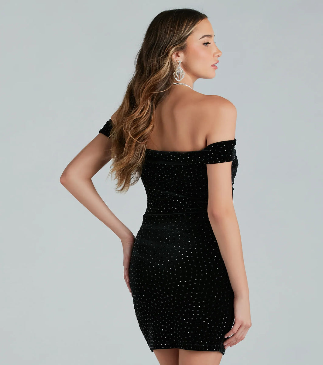 Vittoria Rhinestone Dress