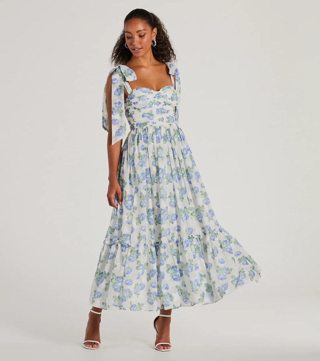 Clara Floral Dress