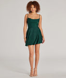 The Jianna Floral Satin Short A-Line Dress is a mini dress that will make a statement with its short hemline and on-trend details to have you ready for any event!
