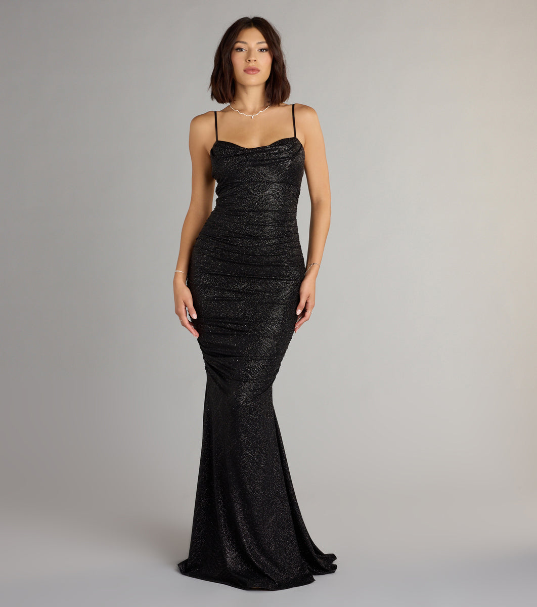 Liana Glitter Mermaid Formal Dress | Windsor