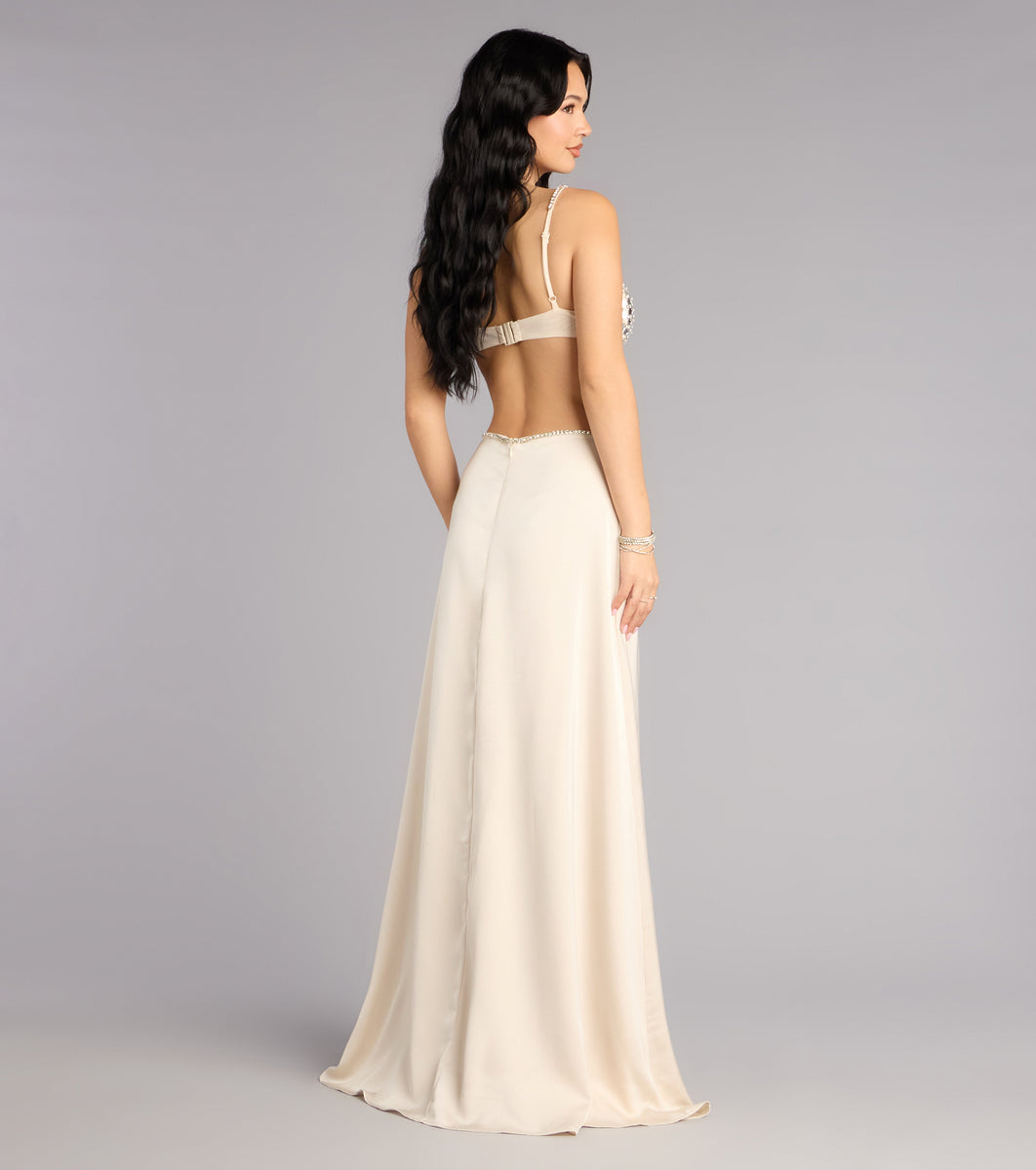 Marybelle Satin A-Line Formal Dress | Windsor Marybelle Satin A-Line Formal Dress | Windsor