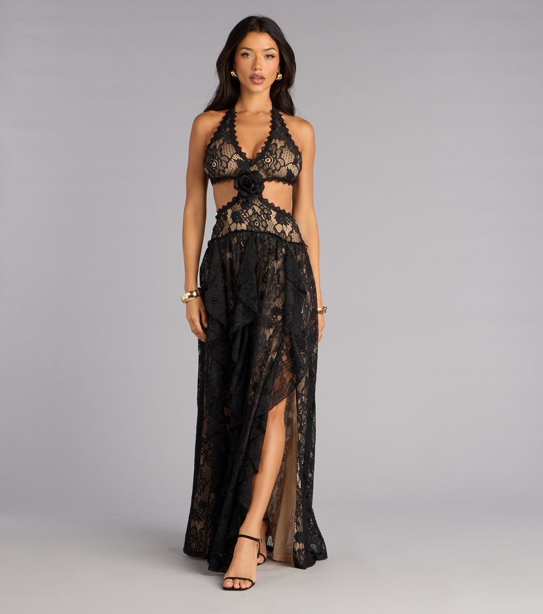Lyla Lace A-Line Formal Dress | Windsor Lyla Lace A-Line Formal Dress | Windsor
