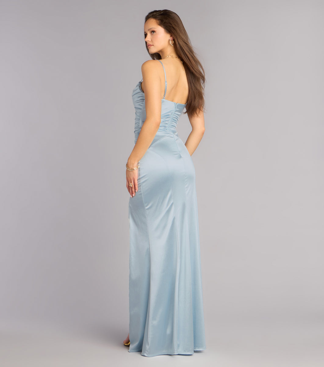 Heidi Satin Mermaid Formal Dress | Windsor Heidi Satin Mermaid Formal Dress | Windsor