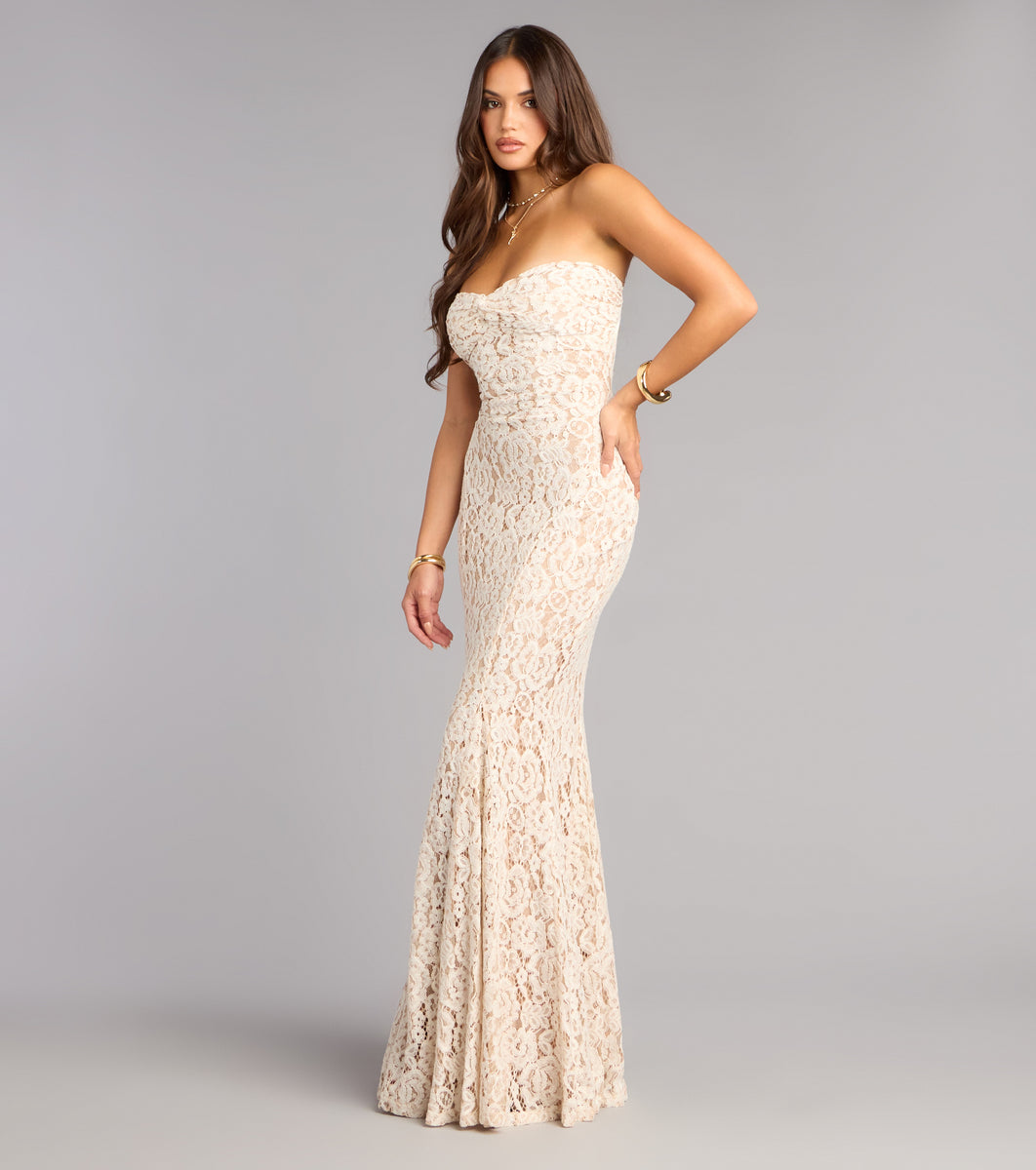 Isabelle Lace Sweetheart Mermaid Formal Dress | Windsor Isabelle Lace Sweetheart Mermaid Formal Dress | Windsor