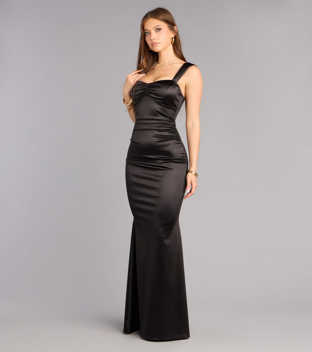 Audra Satin Mermaid Formal Dress | Windsor Audra Satin Mermaid Formal Dress | Windsor