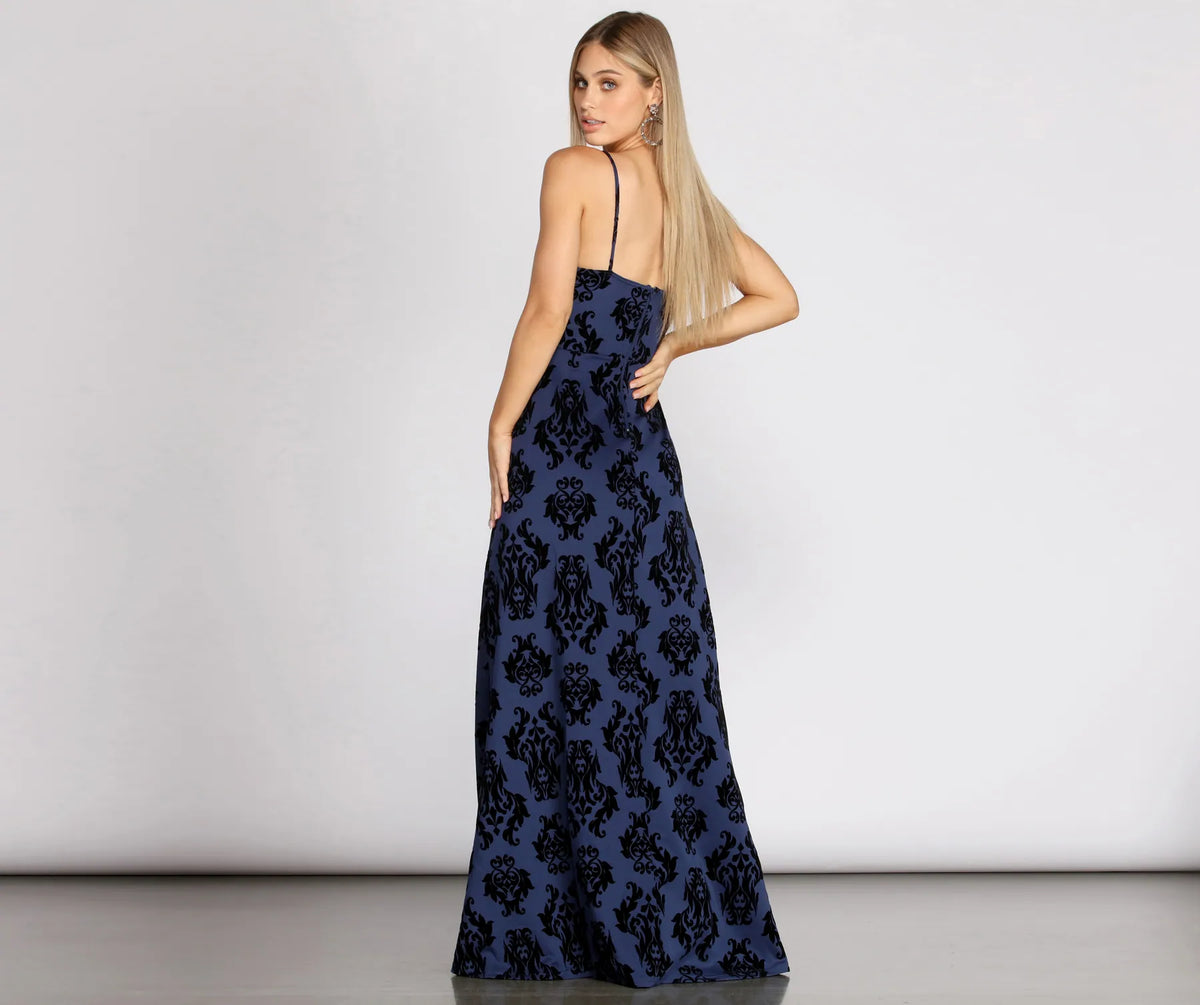 a line scoop neck tea length dresses Princess A-Line Scoop Neck Tea-Length Mother of the Bride Dress with Lace and Appliques main image 1