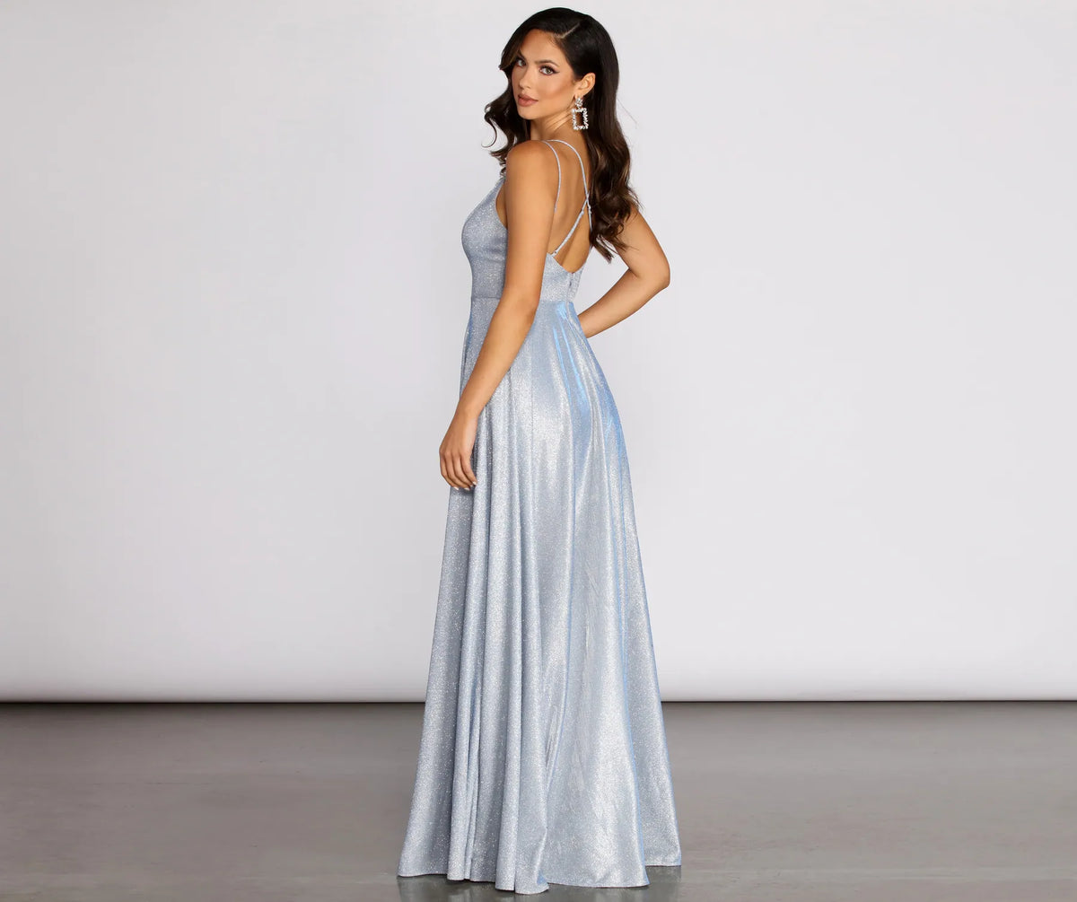 sachin and babi light blue dress Designer Brown Dresses