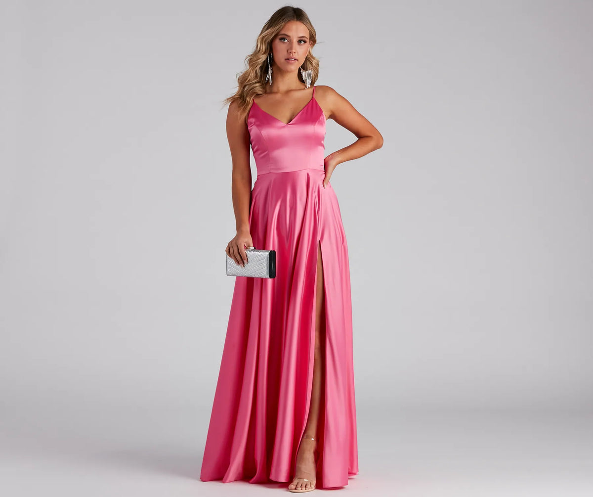 Juliet Formal High Slit Dress 2 | Windsor Juliet Formal High Slit Dress 2 | Windsor