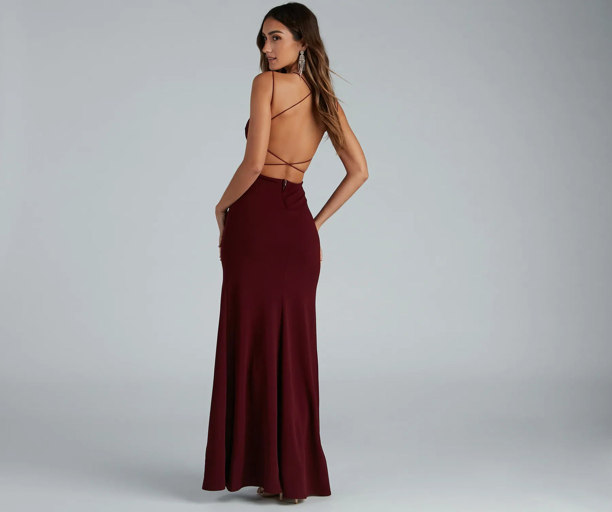 Chloe Lace-Up Back Formal Dress | Windsor Chloe Lace-Up Back Formal Dress | Windsor