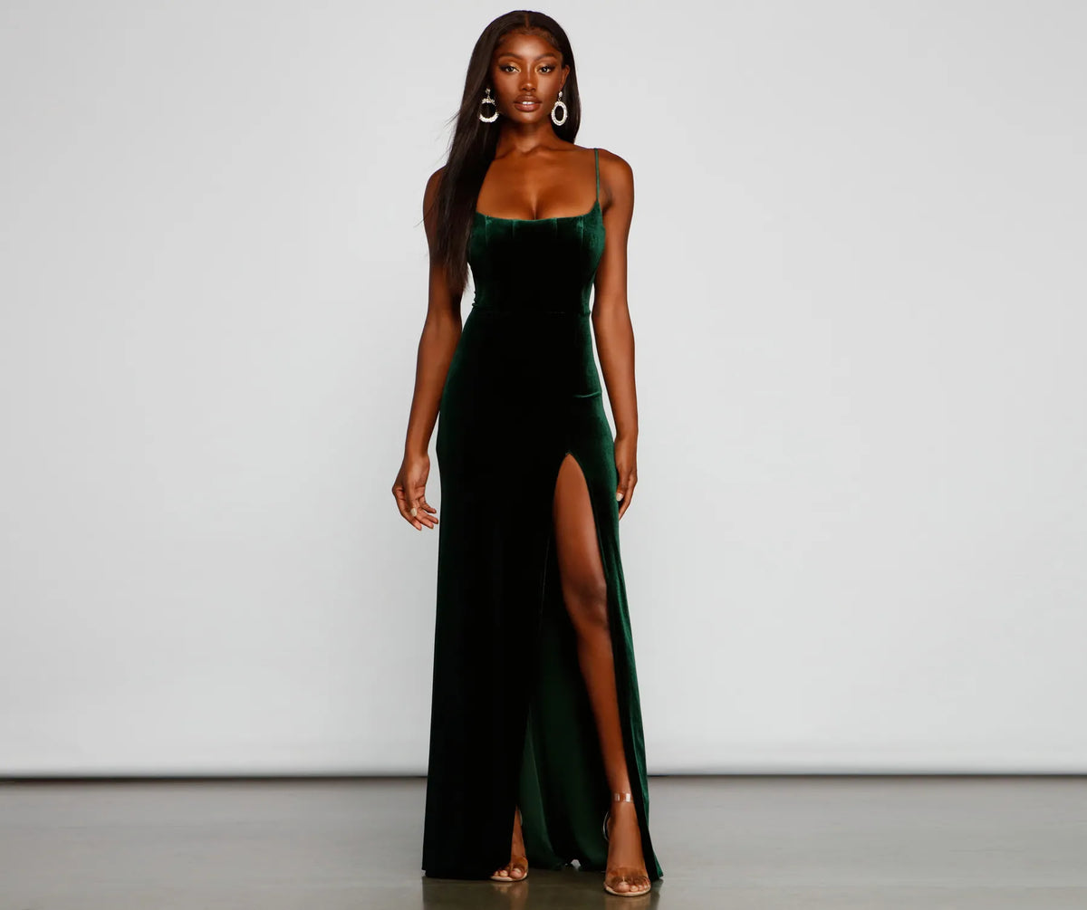 VIP【関税送料無料】希少 Etro Velvet Long Dress ZARA WOMAN FW24 RED WINE VELVET HALTER MAXI DRESS| 9854/070