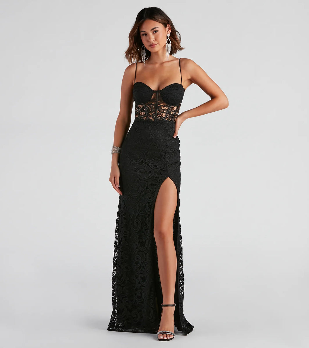 Vicky Formal Lace Corset Dress | Windsor Vicky Formal Lace Corset Dress | Windsor