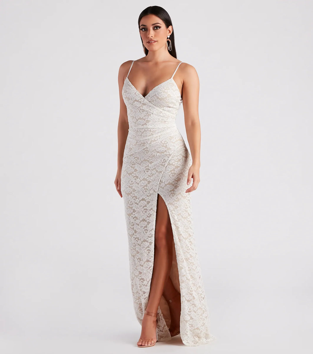 Victoire – Timeless Lace Fit & Flare Dress