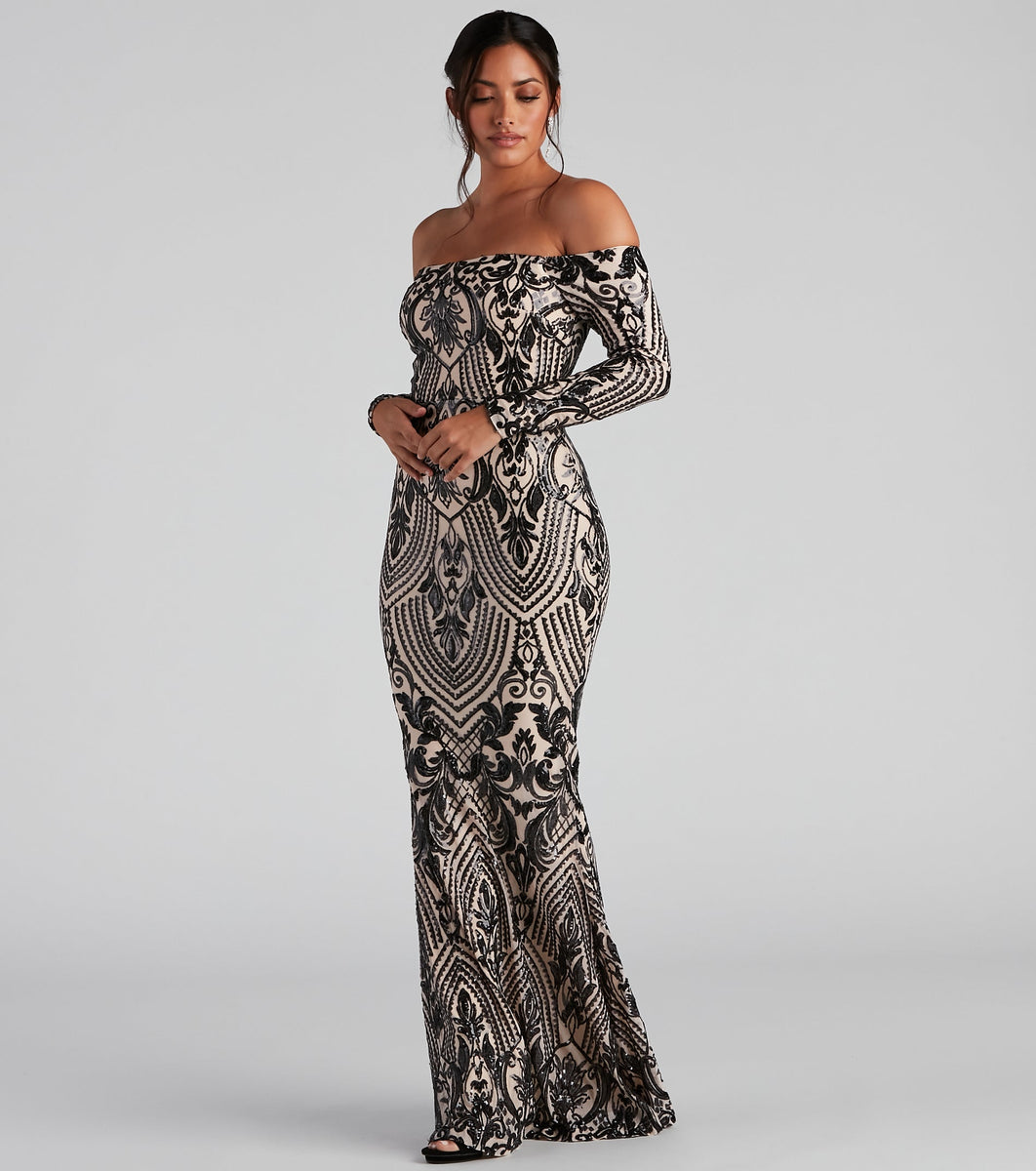 chinese dress ladies Eden Strapless Maxi Dress main image 1