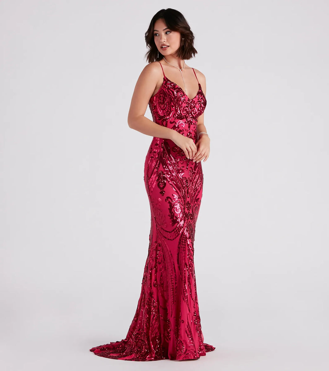 white christmas dresses Retrofete ELLIANA SEQUIN CROCHET DRESS – Nouraonline