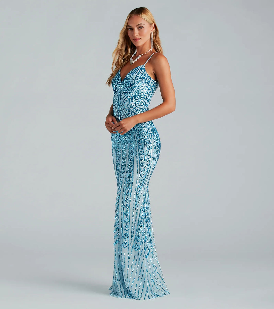 Lei Formal Stylish Sequin Mermaid Dress main image 0
