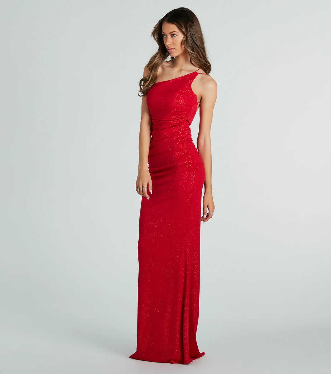 Irene Formal Backless Charming Glitter Mermaid Dress