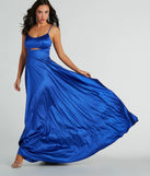 With textured fabric and festive style, this royal blue formal dress is perfect for standing out at Christmas gatherings, holiday parties, and New Year's Eve celebrations.