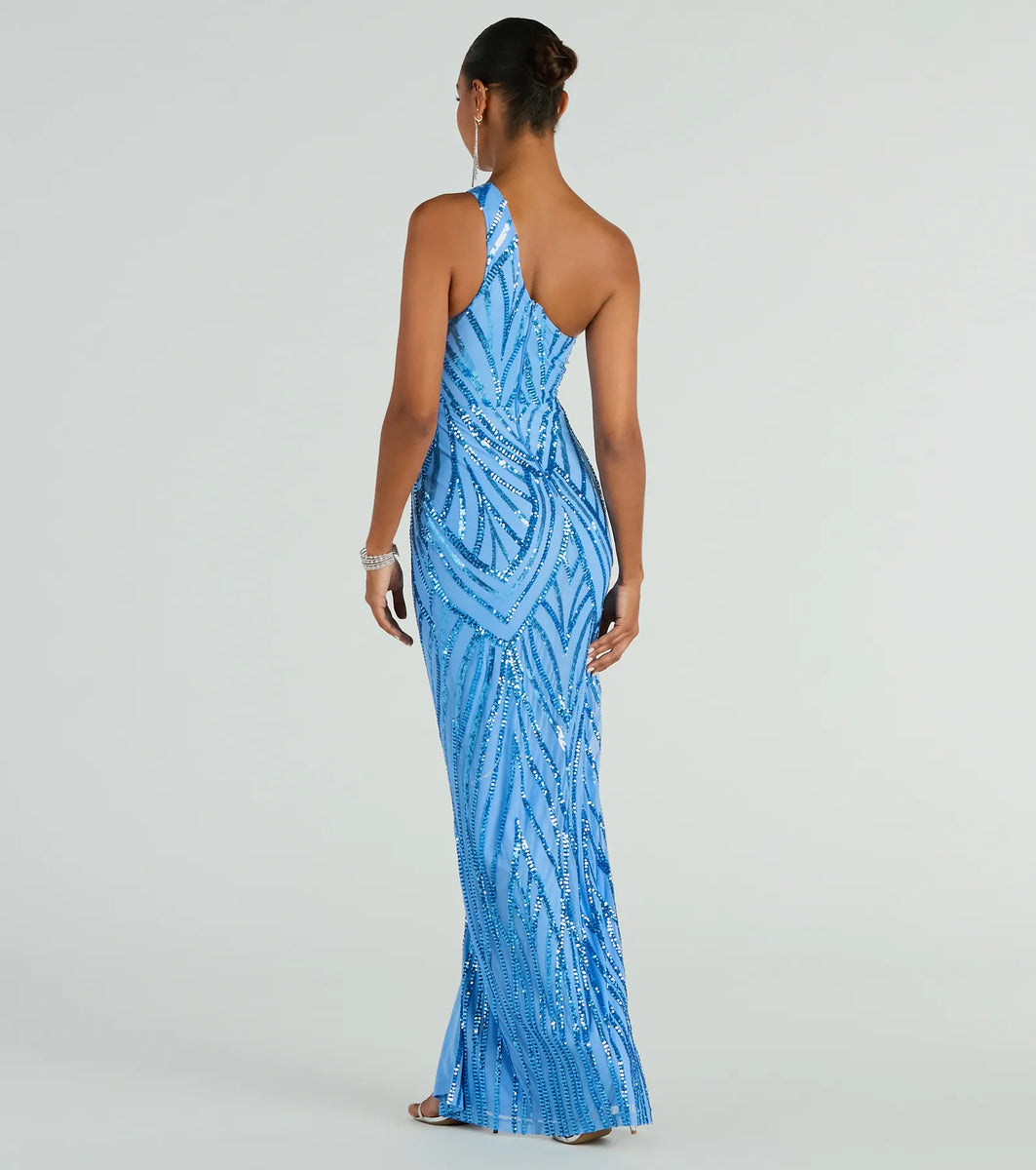 stacey sequin maxi dress STACEY Formal Dress