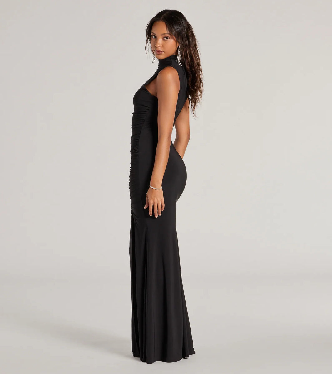 meer. NECK SLIT SHEER TOP メーア　黒 meer. NECK SLIT SHEER TOP(BLK)