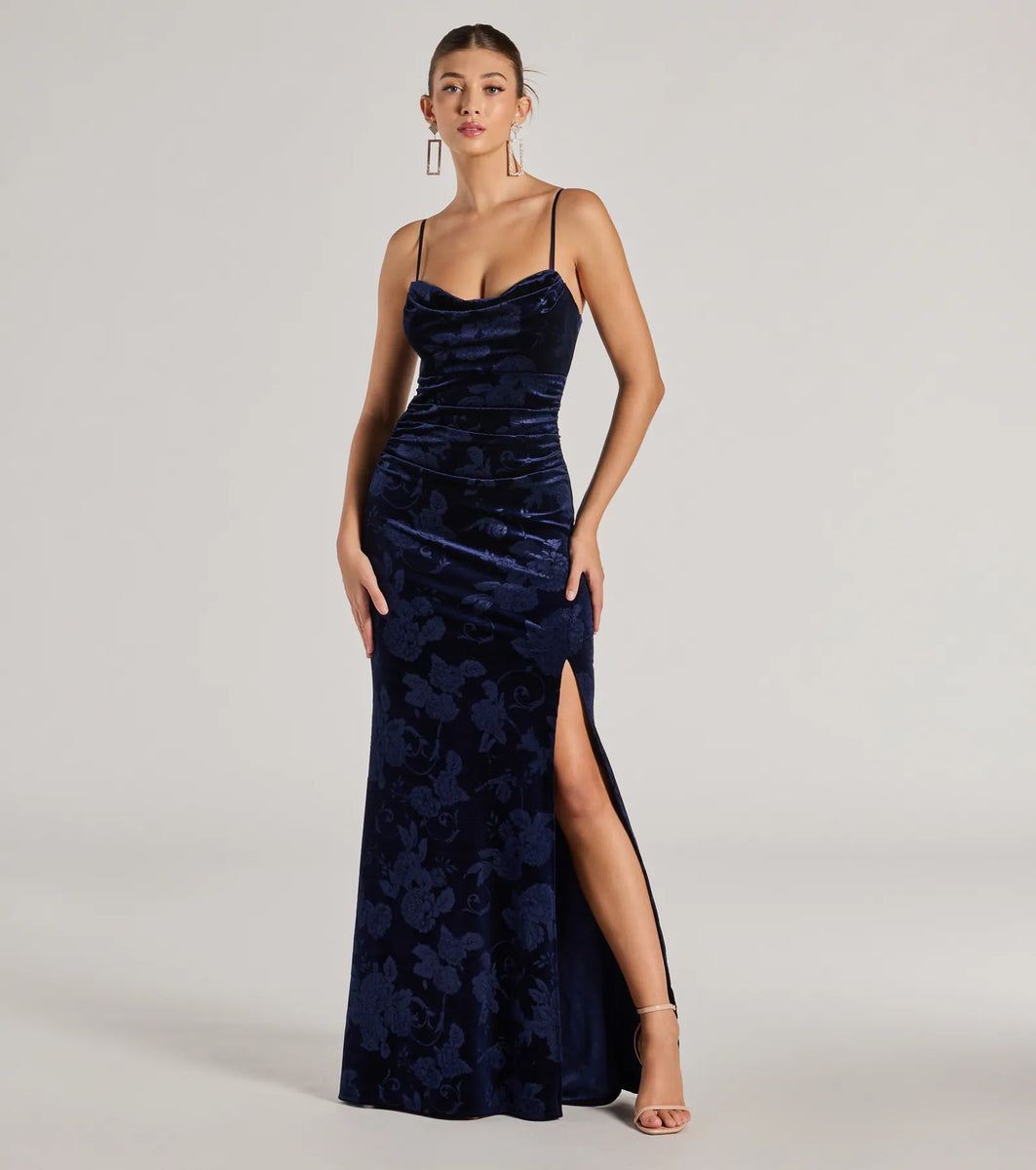 Katie DRESS IN VELVET 原宿 TWEEN LAILA SOLID DRESS – KatieJNYC