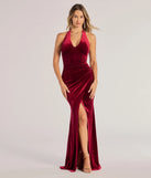This wine dress is an essential holiday or NYE dress that pairs chic style with versatility making it perfect for cocktail events, New Year's Eve parties, or as a winter wedding guest look.