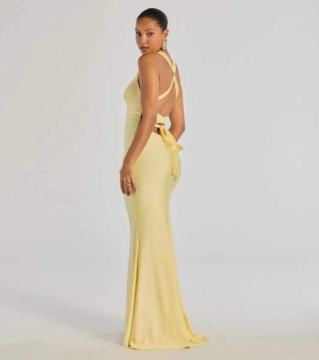 Jianne Formal Lace-Up Back Long Dress | Windsor
