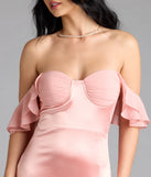 Style your seasonal looks with the Cordella Sweetheart Mermaid Sit Satin Formal Dress, a trend-right, mauve fall dress designed for any plan on your calendar with new and unqiue details.
