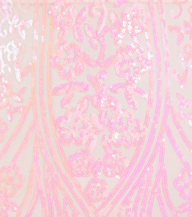 Style your seasonal looks with the Rosie Lace-Up Slit Mermaid Sequin Formal Dress, a trend-right, pink fall dress designed for any plan on your calendar with new and unqiue details.