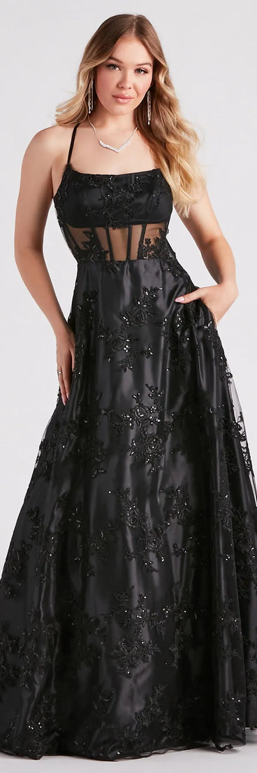 With textured fabric and festive style, this black formal dress is perfect for standing out at Christmas gatherings, holiday parties, and New Year's Eve celebrations.