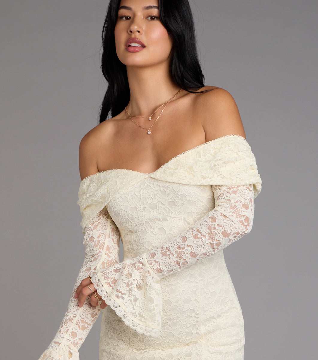 Forever Romantic Lace Mini Dress | Windsor