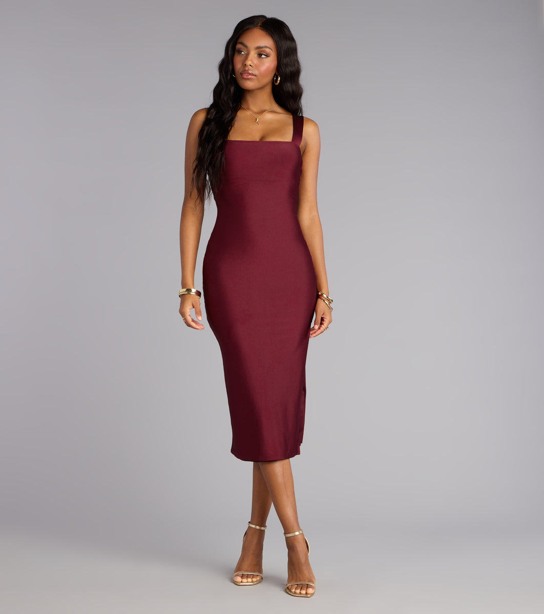 knee length dresses for ladies Katelyn Midi Dress