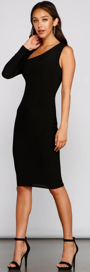 Total Showstopper One Shoulder Bodycon