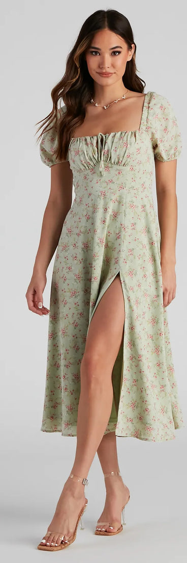 Breezy Weekend Vibes Floral Dress