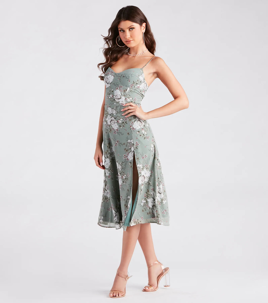 Herlipto【新色】Secret Garden Midi Dress 新色】Secret Garden Midi Dress
