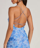 Endless Events Strappy Back Floral Midi Dress