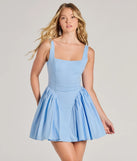 The Sugar And Spice Sleeveless Tie-Back Skater Dress is a mini dress that will make a statement with its short hemline and on-trend details to have you ready for any event!
