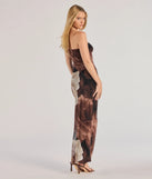 The Grandeur Blooms Strapless Slit Floral Maxi Dress is an essential holiday or NYE dress that pairs chic style with versatility making it perfect for cocktail events, New Year's Eve parties, or as a winter wedding guest look.