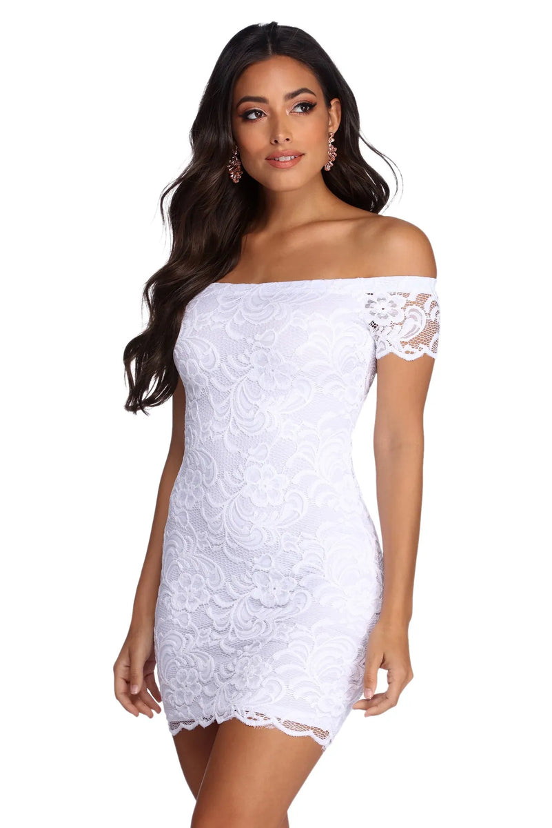 Lace Darling Mini Dress | Windsor