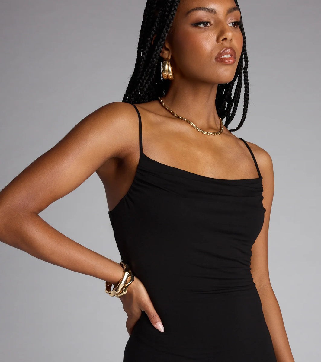 All Eyes On You High Slit Maxi Dress | Windsor