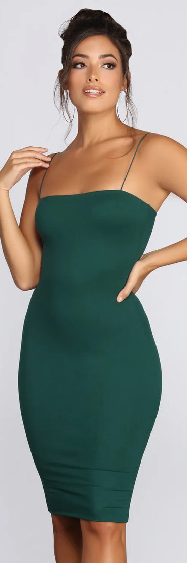 Simple And Stunning Midi Dress
